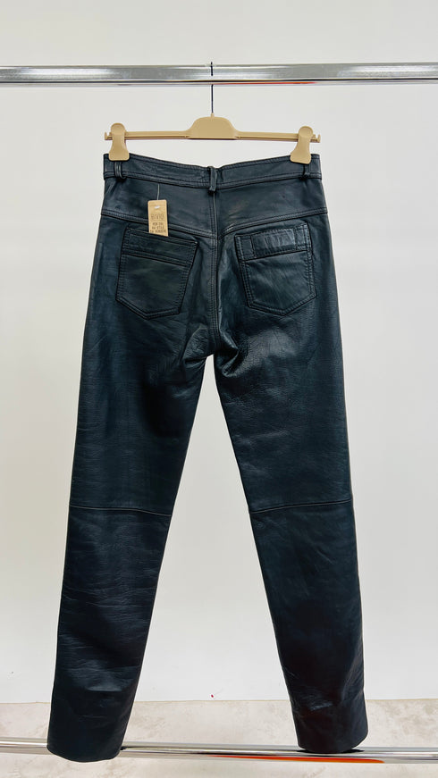 Pantalone in pelle