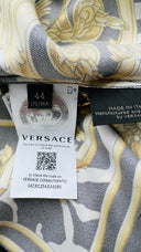 T-shirt in seta barocca Versace