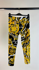 Leggings stampa barocca Versace