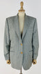 Blazer micro check di lana