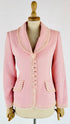 Completo giacca e gonna rosa