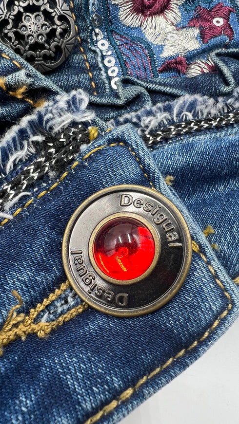 Giacca corta in jeans