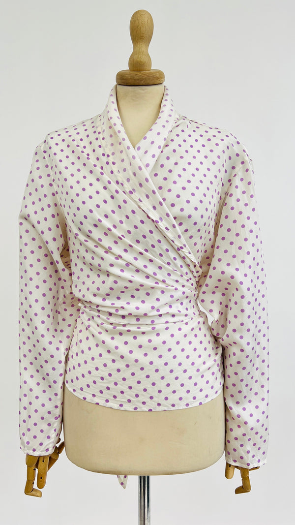 Camicia a pois