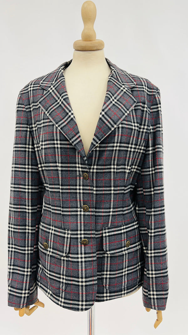 Blazer tartan