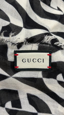 Sciarpa motivo geometrico GG GUCCI