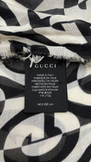 Sciarpa motivo geometrico GG GUCCI