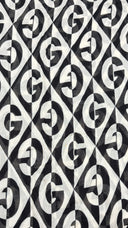 Sciarpa motivo geometrico GG GUCCI