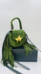 Borsa suede con frange