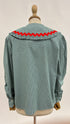 Camicia vichy maxi collo