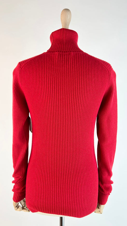 Dolcevita rosso in cashmere