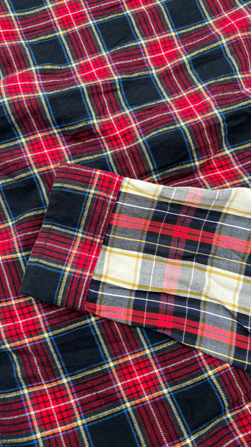 Camicia multi tartan