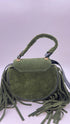 Borsa suede con frange