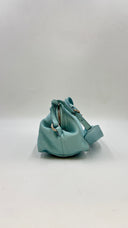 Borsa a bauletto azzurro polvere GIORGIO ARMANI