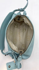 Borsa a bauletto azzurro polvere GIORGIO ARMANI