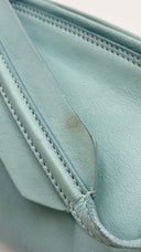 Borsa a bauletto azzurro polvere GIORGIO ARMANI