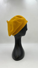Cappello giallo 100% lana KOpka