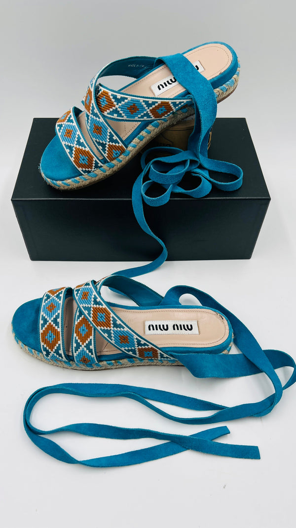 Espadrillas jacquard N.38