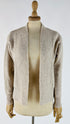 Cardigan aperto in cashmere