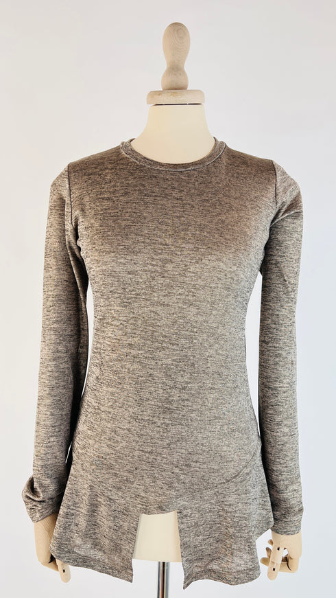 Longsleeve fondo a balza