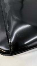 Borsa "arch" nero lucido FERRAGAMO