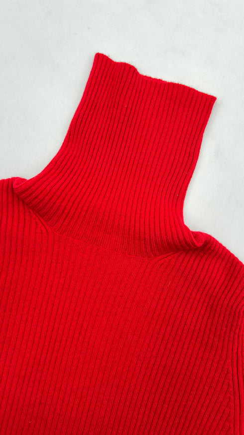Dolcevita rosso in cashmere