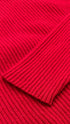 Dolcevita rosso in cashmere