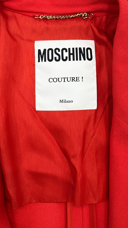 Blazer rosso sfoderato