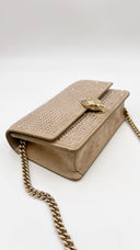 Borsa a spalla con strass F.e.v.