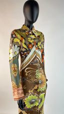 Chemisier lungo a fiori CHLOE