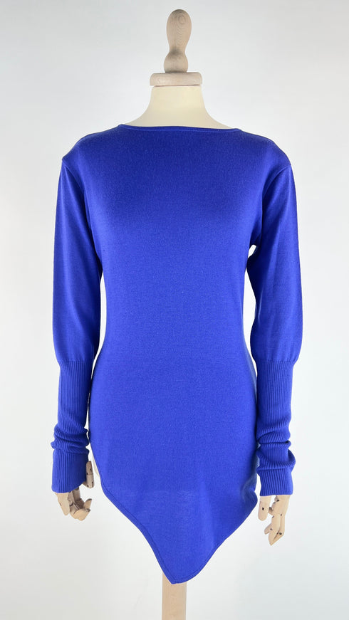 Maglia asimmetrica in lana