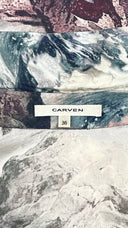 Camicia stampa montagne CARVEN