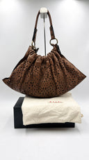 Borsa trasforata marrone MARNI