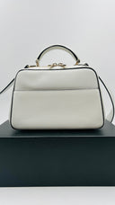 Borsa con tracolla bianca Valextra
