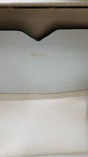 Borsa con tracolla bianca Valextra