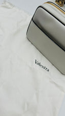 Borsa con tracolla bianca Valextra