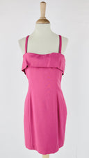 Abito rosa con maxi-fiocco new with tags DSQUARED2