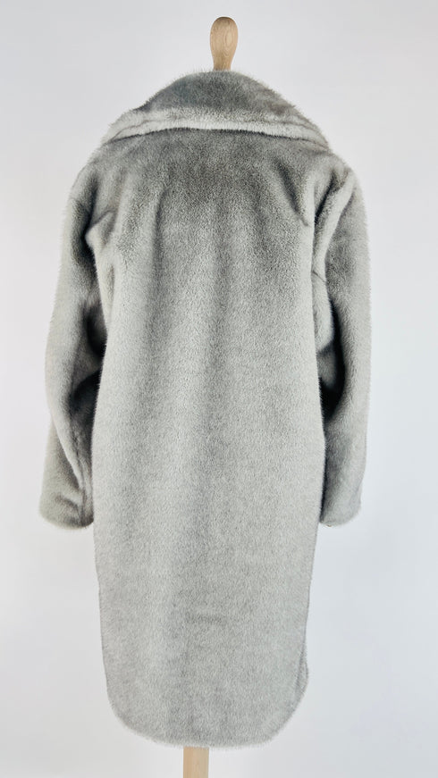 Cappotto in eco-pelliccia