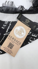 Stola logo all-over Versace