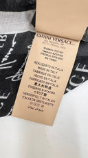 Stola logo all-over Versace