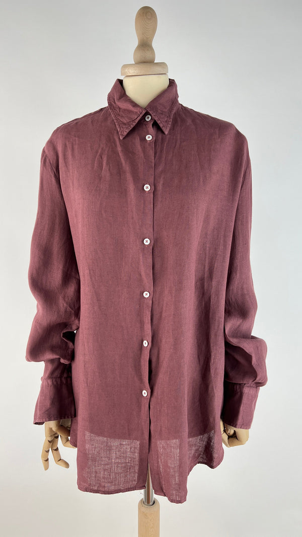 Camicia in lino morbida