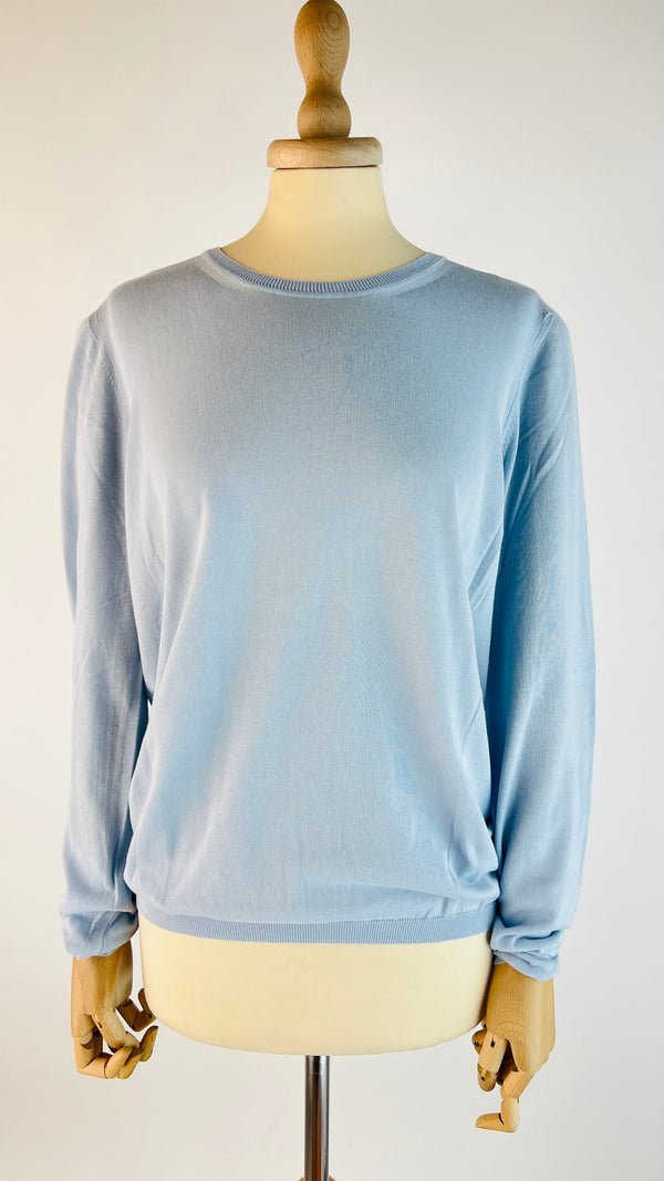 Maglia girocollo in cotone