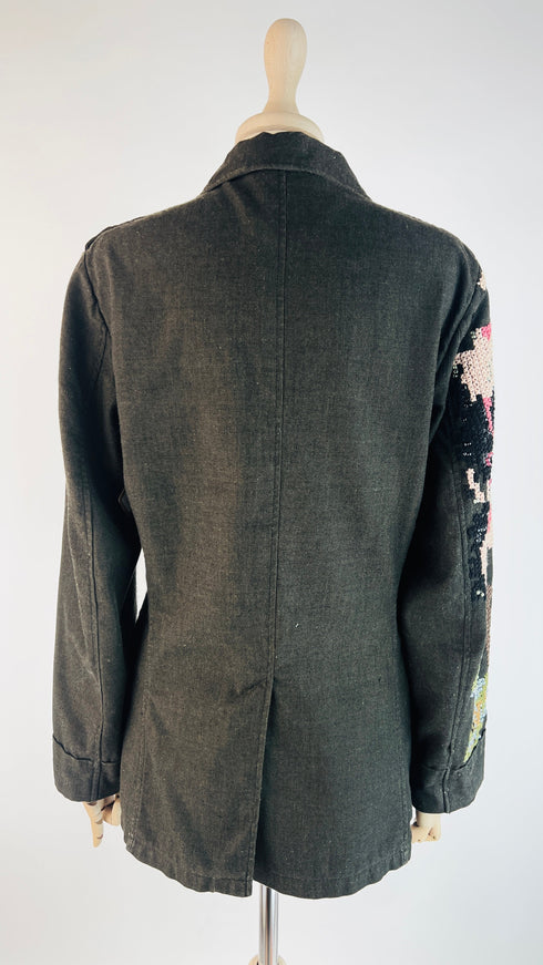 Giacca ricami e perline