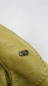Blazer in pelle doppiopetto