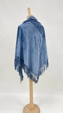 Stola in suede azzurra Unsigned
