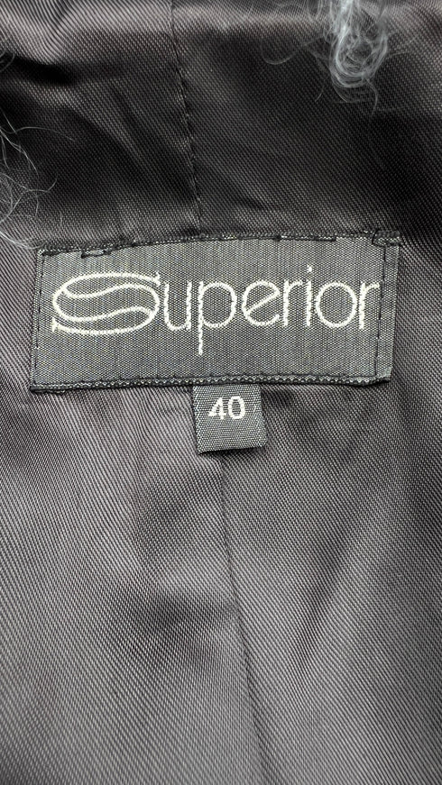 Cappotto con collo eco-pelliccia