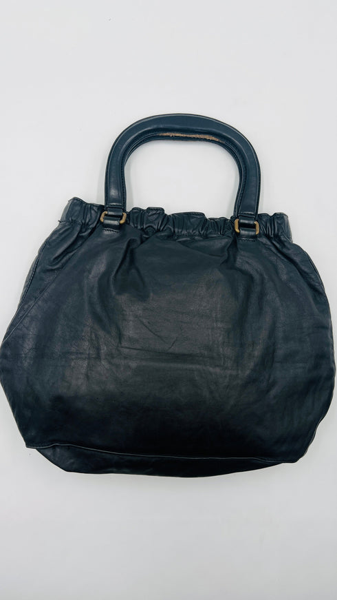 Borsa a mano in pelle