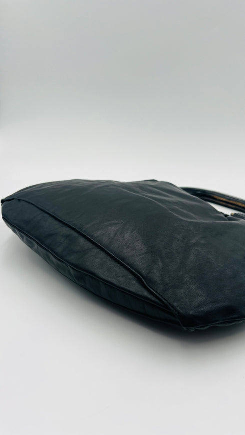 Borsa a mano in pelle