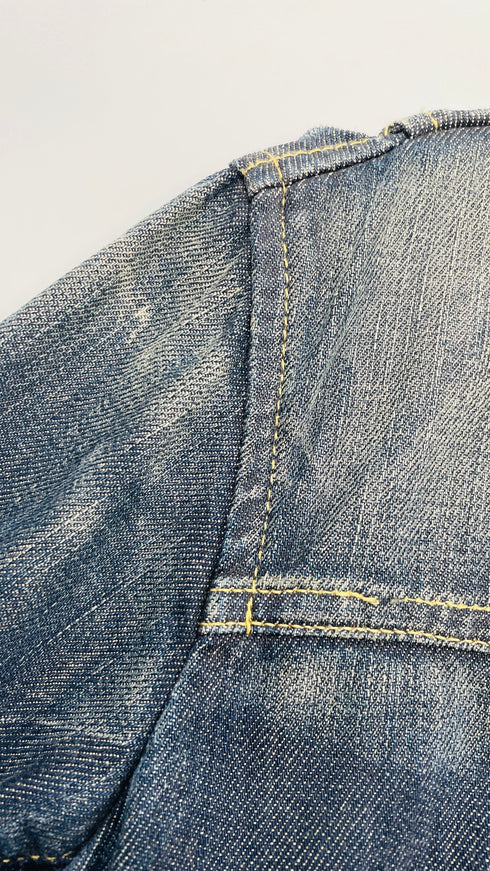 Trench in denim