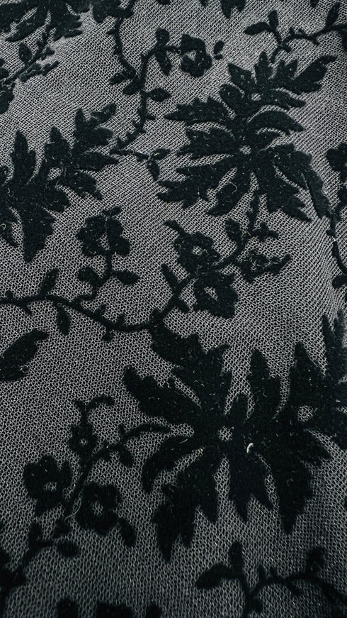 Cardigan midi in pizzo