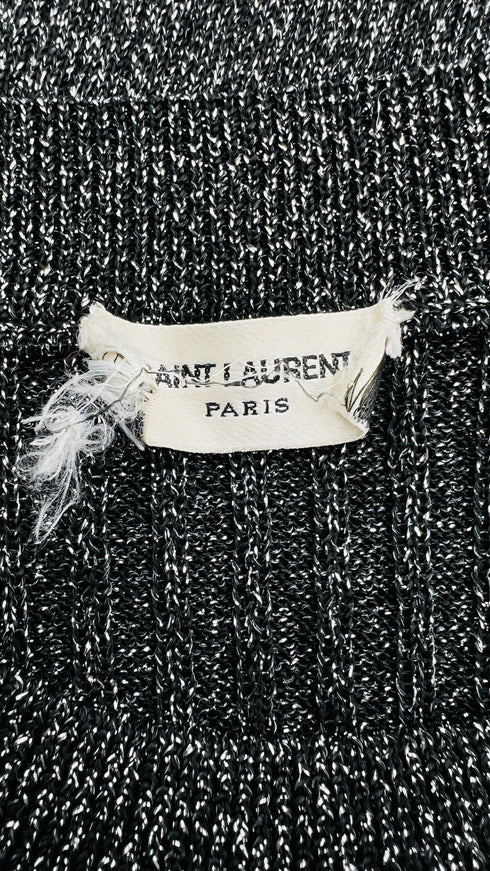 Maglia girocollo lurex